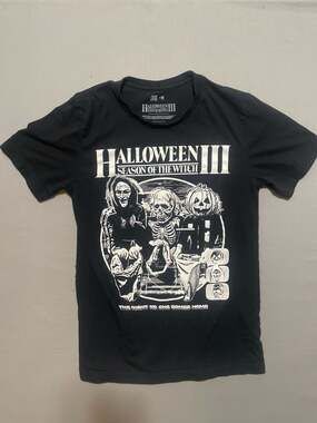 Cavity Colors Halloween III Season of the Witch Black T-Shirt Size M